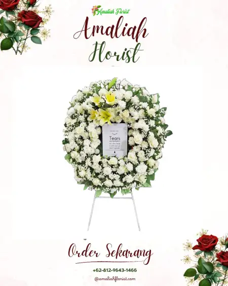 Krans Bunga Duka Sidikalang
