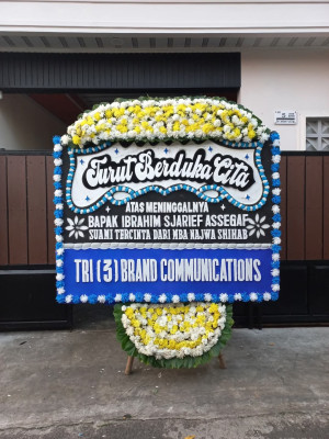 Papan Bunga Duka di Sidikalang